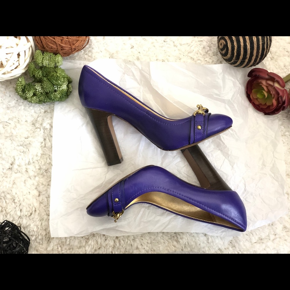 Coach Leather Pump - size 5 - Picture 7 of 16